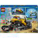 LEGO City - Bulldozer jaune, Jouets de construction 60466