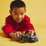 LEGO City - Kit voiture de course: avion vs lit d'hôpital, Jouets de construction 60459 | Ensemble de course de caisses à savon