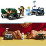 LEGO City - Kit voiture de course: avion vs lit d'hôpital, Jouets de construction 60459 | Ensemble de course de caisses à savon
