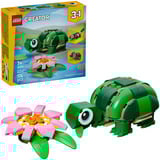 LEGO Creator 3-en-1 Tortue avec Nénuphar, Jouets de construction 