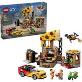 LEGO Expérience de livraison de pizza en ville avec véhicules, Jouets de construction 