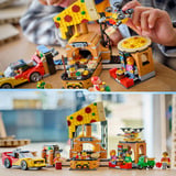 LEGO Expérience de livraison de pizza en ville avec véhicules, Jouets de construction 
