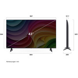 LG  43" Ultra HD TV LED Noir