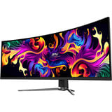 MSI MPG 491CQPDE QD-OLED écran plat de PC 124,5 cm (49") 5120 x 1440 pixels DQHD Noir Moniteur UltraWide gaming incurvé  Noir, 124,5 cm (49"), 5120 x 1440 pixels, DQHD, QD-OLED, 0,03 ms, Noir