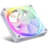 NZXT F120 RGB triple pack 120x120x26, Ventilateur de boîtier Blanc, Connecteur de ventilateur PWM à 4 broches, contrôleur inclus