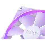 NZXT F120 RGB triple pack 120x120x26, Ventilateur de boîtier Blanc, Connecteur de ventilateur PWM à 4 broches, contrôleur inclus