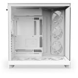 NZXT H9 Flow RGB boîtier midi tower Blanc (mat) | 2x USB-A | 1x USB-C | RGB | Verre Trempé