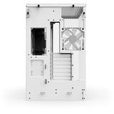 NZXT H9 Flow RGB boîtier midi tower Blanc (mat) | 2x USB-A | 1x USB-C | RGB | Verre Trempé