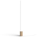 Philips Lampadaire Gradient Signe, Lumière LED Blanc/bois, Philips Hue White and Color ambiance Lampadaire Gradient Signe, Éclairage de plancher intelligent, Bluetooth/Zigbee, Blanc, LED, Aluminium, Ampoule(s) non remplaçable(s)