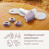 Philips Lumea IPL Prestige Series 8000 BRI949/00, Dépilatoire Blanc/violet clair