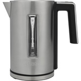 Princess 236047 Bouilloire en acier à ébullition rapide 1,7 L acier inoxydable/Noir, 7 L, 1,7 L, 3000 W, Noir, Acier inoxydable, Acier inoxydable, Thermostat réglable, Indicateur de niveau d'eau