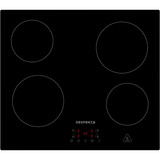 Respekta 15110000000726, Jeu de cuisinière Noir