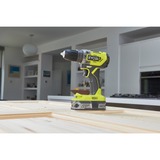 Ryobi ONE+ Perceuse-visseuse à percussion sans fil R18PD5-220S, 18Volt, Perceuse à percussion Vert/Noir