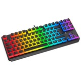 SPC Gear Clavier gaming Noir/transparent