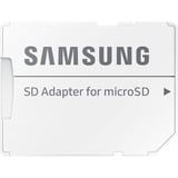 Samsung EVO Plus microSDXC (2024), 256 Go, Carte mémoire Blanc, U3, V30, A2, Adaptateur SD inclus