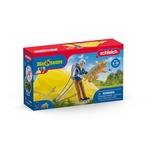 Schleich Dinosaures - Brigade de sauvetage en parachute des dinosaures, Figurine 41471