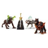 Schleich ELDRADOR CREATURES 72179 jouet, Figurine Ice World, Jungle World, Lava World, Monsters and dragons, Starter Set, 7 an(s), Multicolore