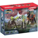 Schleich ELDRADOR CREATURES 72179 jouet, Figurine Ice World, Jungle World, Lava World, Monsters and dragons, Starter Set, 7 an(s), Multicolore