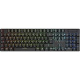 Sharkoon PureWriter W100 RGB clavier gaming mécanique Noir, Huano Silent, 100%