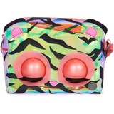 Spin Master PURSE PETS - TIGRE HOLOGRAPHIQUE - ANIMAL INTERACTIF FORMAT SAC À MAIN - Sac pour Enfant Tigre Qui Cligne Des Yeux - À L'Epaule Ou En Bandoulière - Sons Et Modes De Jeu - Jouet Enfant 4 Ans Et + Multicolore