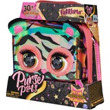 Spin Master PURSE PETS - TIGRE HOLOGRAPHIQUE - ANIMAL INTERACTIF FORMAT SAC À MAIN - Sac pour Enfant Tigre Qui Cligne Des Yeux - À L'Epaule Ou En Bandoulière - Sons Et Modes De Jeu - Jouet Enfant 4 Ans Et + Multicolore