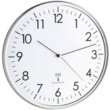 TFA 60.3514, Horloge murale Blanc/Argent
