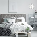 TFA 60.3514, Horloge murale Blanc/Argent
