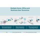 TP-Link Omada MC200CM convertisseur de support réseau 1000 Mbit/s 850 nm Multimode Noir Gris, 1000 Mbit/s, IEEE 802.3ab, IEEE 802.3i, IEEE 802.3u, IEEE 802.3z, Gigabit Ethernet, 10,100,1000 Mbit/s, Complète, Demi, Cat5, Cat5e