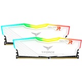 Team Group T-FORCE DELTA RGB module de mémoire 32 Go 2 x 16 Go DDR4 3600 MHz, Mémoire vive Blanc, 32 Go, 2 x 16 Go, DDR4, 3600 MHz, 288-pin DIMM