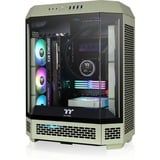 Thermaltake The Tower 600 boîtier midi tower Vert clair | 4x USB-A | 1x USB-C | Verre Trempé