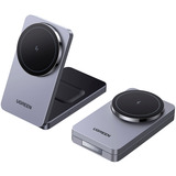 UGREEN W528 Chargeur Magsafe 2 en 1 Gris