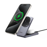 UGREEN W528 Chargeur Magsafe 2 en 1 Gris