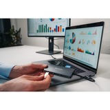 Verbatim CMH-09 USB Type-C 10000 Mbit/s Argent, Station d'accueil Gris, USB Type-C, HDMI, RJ-45, USB 3.2 Gen 1 (3.1 Gen 1) Type-A, USB 3.2 Gen 2 (3.1 Gen 2) Type-A, USB 3.2 Gen 2..., MicroSD (TransFlash), SD, 10000 Mbit/s, 60 Hz, Argent