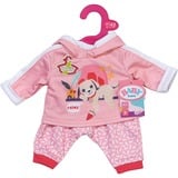 ZAPF Creation BABY born Jogging Suit Pink 43cm, Accessoires de poupée BABY born Jogging Suit Pink 43cm, Ensemble d'habits de poupée, 3 an(s)