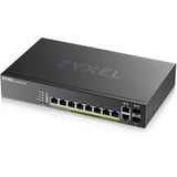 Zyxel GS2220-10HP-EU0101F commutateur réseau Géré L2 Gigabit Ethernet (10/100/1000) Connexion Ethernet, supportant l'alimentation via ce port (PoE) Noir, Switch Géré, L2, Gigabit Ethernet (10/100/1000), Connexion Ethernet, supportant l'alimentation via ce port (PoE), Grille de montage