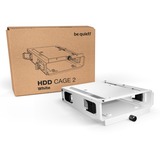 be quiet! HDD Cage 2 White, Cadre de montage Blanc