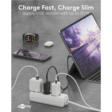 goobay Chargeur rapide USB-C PD GaN Slim (30 W) Noir