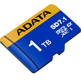 ADATA Premier Extreme microSDXC SD7.1 1 TB, Carte mémoire Bleu/Jaune
