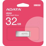 ADATA UR350-32G-RSR/BG, Clé USB Nickel/Marron