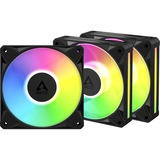 ARCTIC BioniX P14 A-RGB ventilateurs de boîtier Noir, 3 pièces, 140 x 140 x 28 mm, PWM