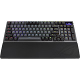 ASUS ROG Azoth 96 HE RGB clavier gaming Noir, Layout DE (QWERTZ), ROG HFX V2, 96%