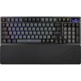 ASUS ROG Azoth 96 HE, clavier gaming Noir, Layout DE, ROG HFX V2