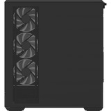 Aerocool P500B Digi-BK-v1 boîtier midi tower Noir | 2x USB-A | 1x USB-C | RGB | Window