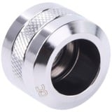 Alphacool 17476 pièce et accessoire pour systèmes de refroidissement d'ordinateurs Kit d'adaptation, Connexion Chrome, Kit d'adaptation, Laiton, Chrome, 1/4", 23 mm, 2,6 cm