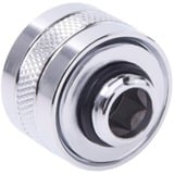 Alphacool 17476 pièce et accessoire pour systèmes de refroidissement d'ordinateurs Kit d'adaptation, Connexion Chrome, Kit d'adaptation, Laiton, Chrome, 1/4", 23 mm, 2,6 cm