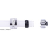 Alphacool 17476 pièce et accessoire pour systèmes de refroidissement d'ordinateurs Kit d'adaptation, Connexion Chrome, Kit d'adaptation, Laiton, Chrome, 1/4", 23 mm, 2,6 cm