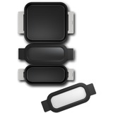 Bosch HEZ9FF030 pièce et accessoire de four Ensemble de cuisson Acier inoxydable, Set de louche Acier inoxydable/Noir, Ensemble de cuisson, Bosch, Four, Acier inoxydable, 3 pièce(s)
