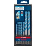 Bosch Set de forets EXPERT HEX-9 MultiConstruction, 7 pièces, Jeu de mèches de perceuse 