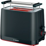 Bosch TAT3M123 grille-pain 2 part(s) 950 W Noir Noir, 2 part(s), Noir, Plastique, Rotatif, 950 W, 220 - 240 V