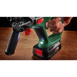 Bosch UniversalHammer 18V SDS Plus, Marteau piqueur Vert/Noir, SDS Plus, Noir, Vert, 1,6 cm, 2000 tr/min, 2 J, 2000 IPM